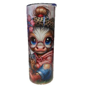 "Mooeylicious" 20 oz. Stainless Steel Tumbler 🌸
